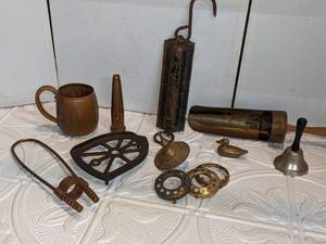 Mixed Metalware Lot