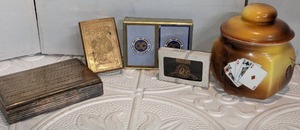 Vintage Playing Cards & Containers