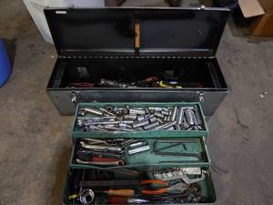 lot 54 image: 2-Toolboxes With Assorted Tools