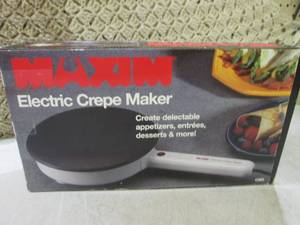 lot 75 image: (F-2) Electric Crepe Maker...
