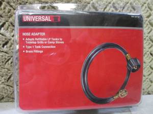 lot 85 image: (E-1) Refillable LP Tank Hose Adapt...