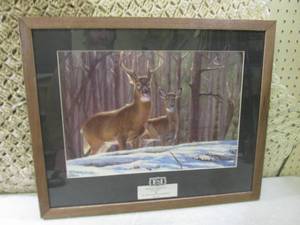 lot 116 image: (RMC) Framed Thomas M. Wosika 2013 ...