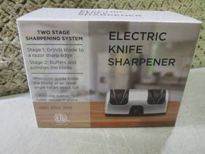 lot 150 image: (CS) Electric Knife Sharpener Two S...