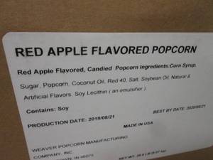 lot 196 image: (C-3) Case (20 pounds) Red Apple Fl...