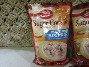 lot 201 image: (B-1) 6 Bags Sugar Cookie Mix 1 lb ...