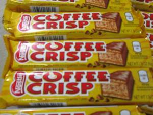 lot 214 image: (B-1) 24 Nestle Coffee Crisp Candy ...