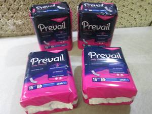 lot 275 image: (BS) 4 Packages Prevail Daily Pads ...