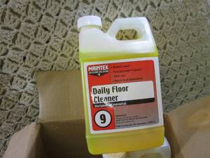 lot 299 image: (BS) Case 4 Bottles Daily Floor Cle...