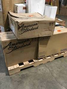 Lot of 11 Boxes Florida Tile Brilliance White Rectified 12 in. x 24 in. Porcelain Floor and Wall Tile (13.3 sq. ft.  case) not used see pictures
