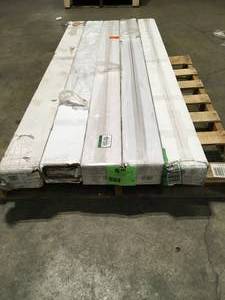 Lot of assorted wood flooring see pictures