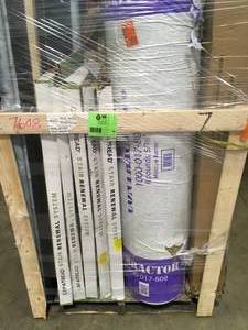 Pallet with assorted Flooring Misc Items various models types and conditions customer rerturns see pictures