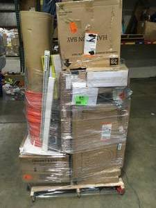 Liquidation Pallet - Assorted Patio Items Housewares, Hand tools and Hardware,  misc items open box customer returns not inspected various conditions see pictures