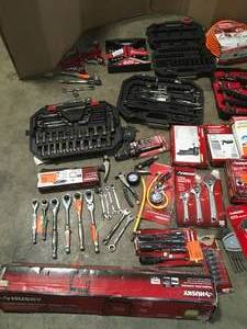 Lot of assorted Husky Mechanic Tools Customer Returns various models and conditions see pictures