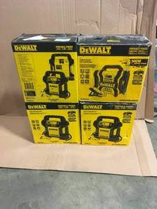 Lot of Dewalt Portable Power Station open box customer returns various models and conditions see pictures