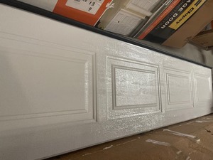 Clopay Classic Collection 8 ft. x 6 6 in ft. 6.5 R-Value Insulated White Garage Door