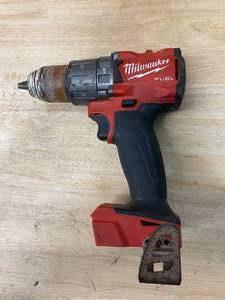 lot 54 image: MILWAUKEE M18 FUEL 18-Volt Lithium-Ion Brushless Cordless 12 in. Hammer DrillDriver (Tool-Only)