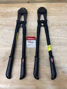 lot 55 image: HYPER TOUGH Lot of 2-  18 Bolt Cutters