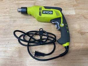 lot 65 image: RYOBI 6.2 Amp Corded 58 in. Variable Speed Hammer Drill