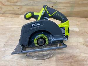 lot 86 image: RYOBI ONE 18V Cordless 6-12 in. Circular Saw (Tool Only)