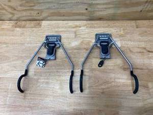 lot 87 image: RUBBERMAID Lot of 2-  FastTrack Garage 1-Bike Horizontal Bike Hooks
