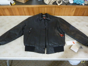 lot 35 image: DuraTrak Womens Black Leather Jacket