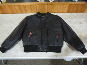 lot 36 image: DuraTrak Womens Black Leather Jacket