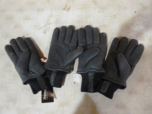 lot 62 image: 2 Pair of Leather Snow Gloves