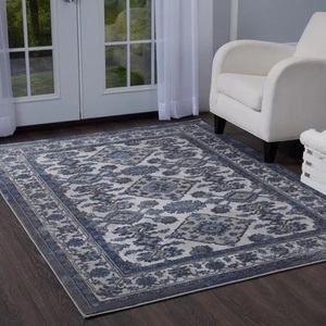 lot 72 image: Bazaar GrayBlue 5 ft. x 7 ft. Medallion Area Rug