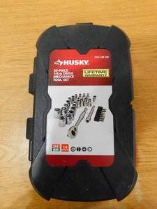 lot 18 image: Husky 14 in. Drive Ratchet SAEMetric Socket Set (30-Piece)