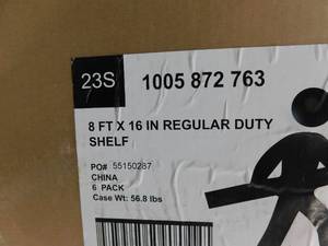 lot 80 image: Assorted wire rack shelving lot