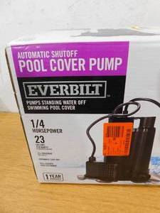 lot 81 image: Everbilt 14 HP Pool Cover Pump