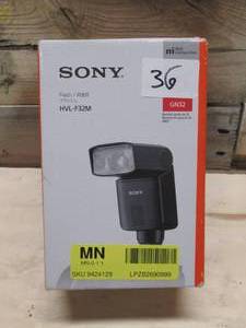 Sony - External Flash - HVL-F32M - small crack