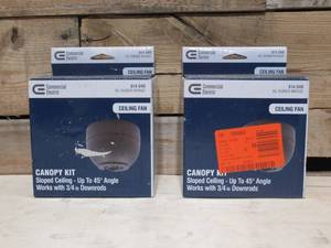 2-Pack Commercial Electric 45-Degree ORB Canopy Kit