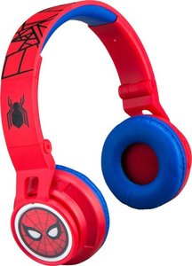 eKids - Marvel Spider-Man Homecoming 2 Wireless On-Ear Headphones - BlackRed