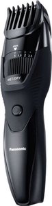 Panasonic - Rechargeable BeardHair Trimmer with Adjustable Trim Settings WetDry  ER-GB42-K - Black