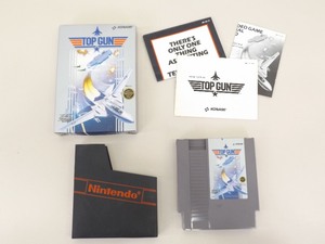 lot 9 image: Nintendo NES Top Gun Game wOriginal Box, Papers, and Foam Insert
