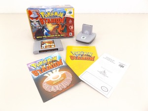 lot 19 image: Nintendo 64 N64 Pokemon Stadium Game wOriginal&nbspBox, Papers, Expansion Pak