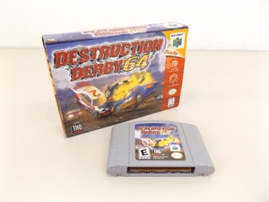 lot 20 image: Nintendo 64 N64 Destruction Derby 64 Game wOriginal Box