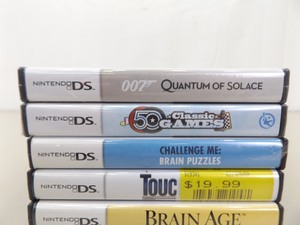 lot 34 image: 6 Nintendo DS Games in Original Boxes with Papers (2 New)