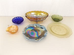 lot 50 image: Lot of Misc. Depression and Carnival Glass