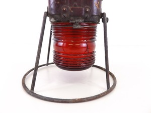 lot 77 image: Antique JustRite Railroad Lantern