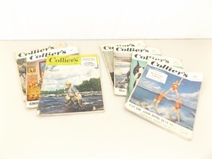 lot 88 image: Lot of Vintage 1950s Colliers Magazines