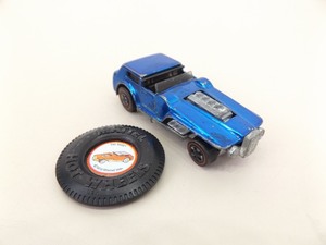 lot 112 image: Original Hot Wheels Redline Blue The Hood wButton