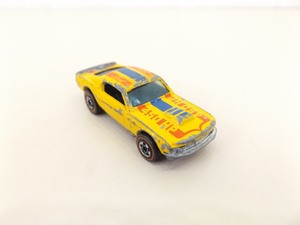 lot 114 image: Original Hot Wheels Redline Yellow Mustang Stocker