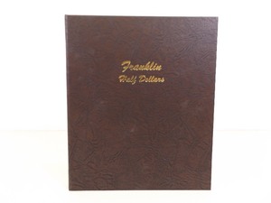 lot 184 image: Franklin Silver&nbspHalf Dollar 25 Coin Collection in Dansco Book