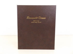 lot 192 image: HI GRADE Roosevelt Dime 138 Coin Collection in Dansco Book (No Silver)