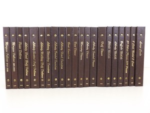 lot 199 image: LARGE LOT of 21 Dansco Coin Books (No Coins) (No Duplicates)