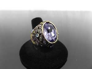 lot 170 image: LIKE NEW Heidi Daus Amethyst Ring Size 10.25