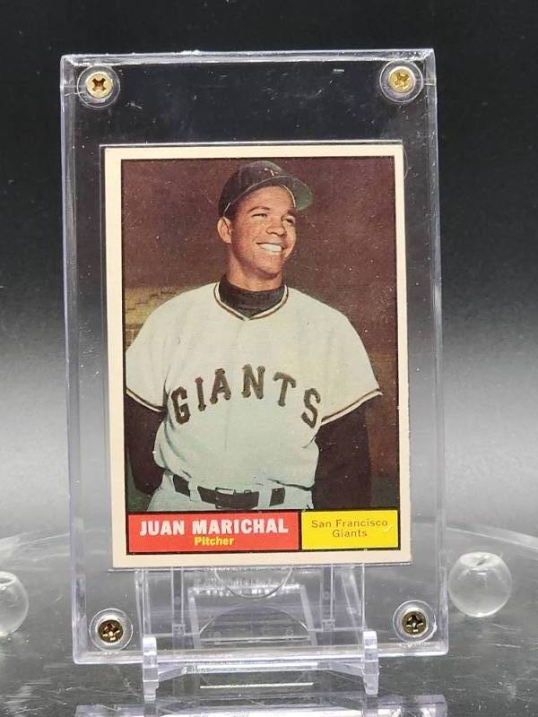 1961 Topps #417 Juan Marichal San Francisco Giants Rookie Card