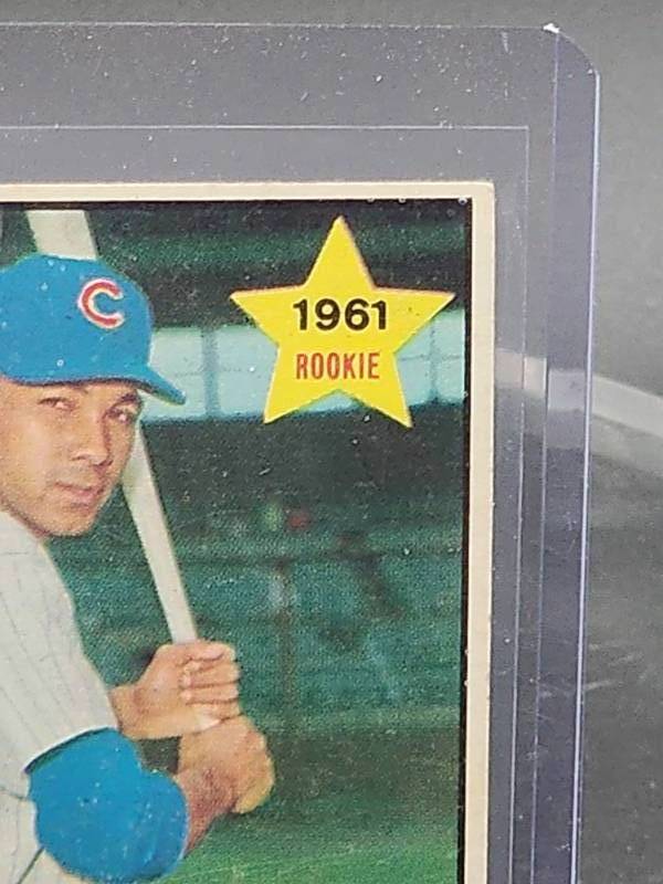 Billy Williams 1961 Topps Baseball Card #141